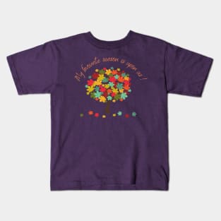 Season of colours Kids T-Shirt